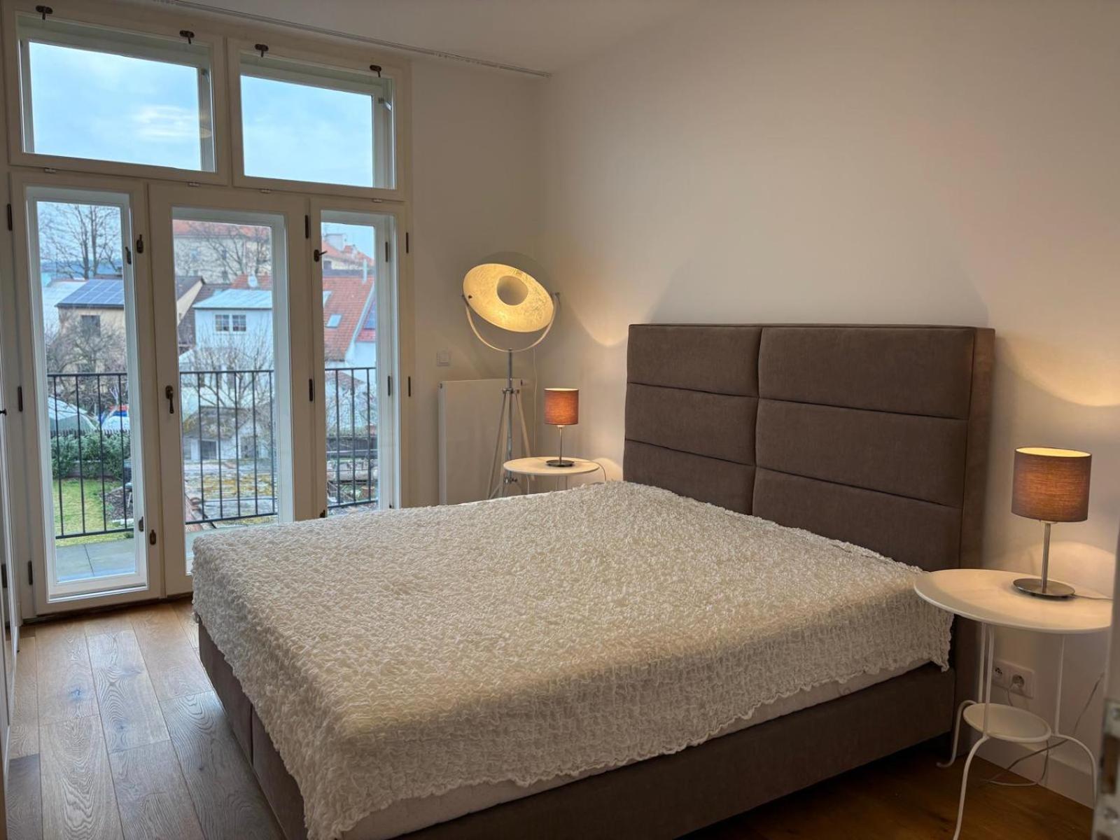 Art Nouveau Apartment With Garden In Pisek 객실 사진